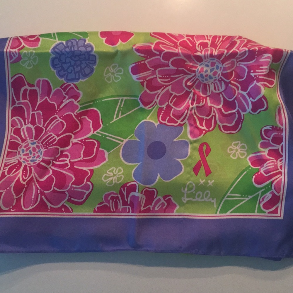 Lilly Pulitzer silk scarf